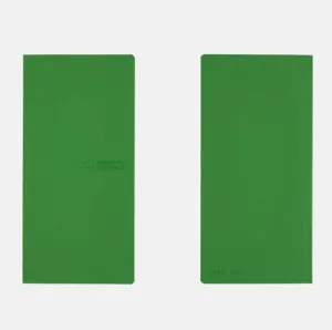 2025 Hobonichi Techo - Sneaker Leaf Green Weeks  MEGA Softcover Book / Weekly Horizontal / Jan start / Mon start
