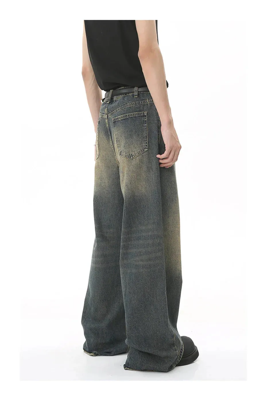 90's Wash Baggy Jeans