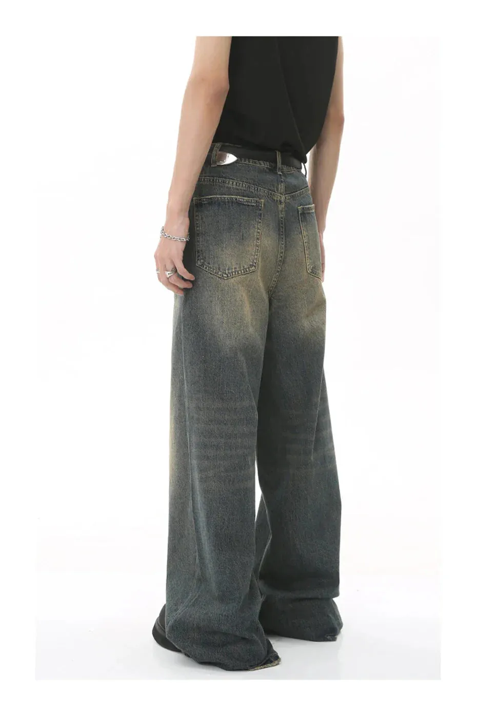 90's Wash Baggy Jeans