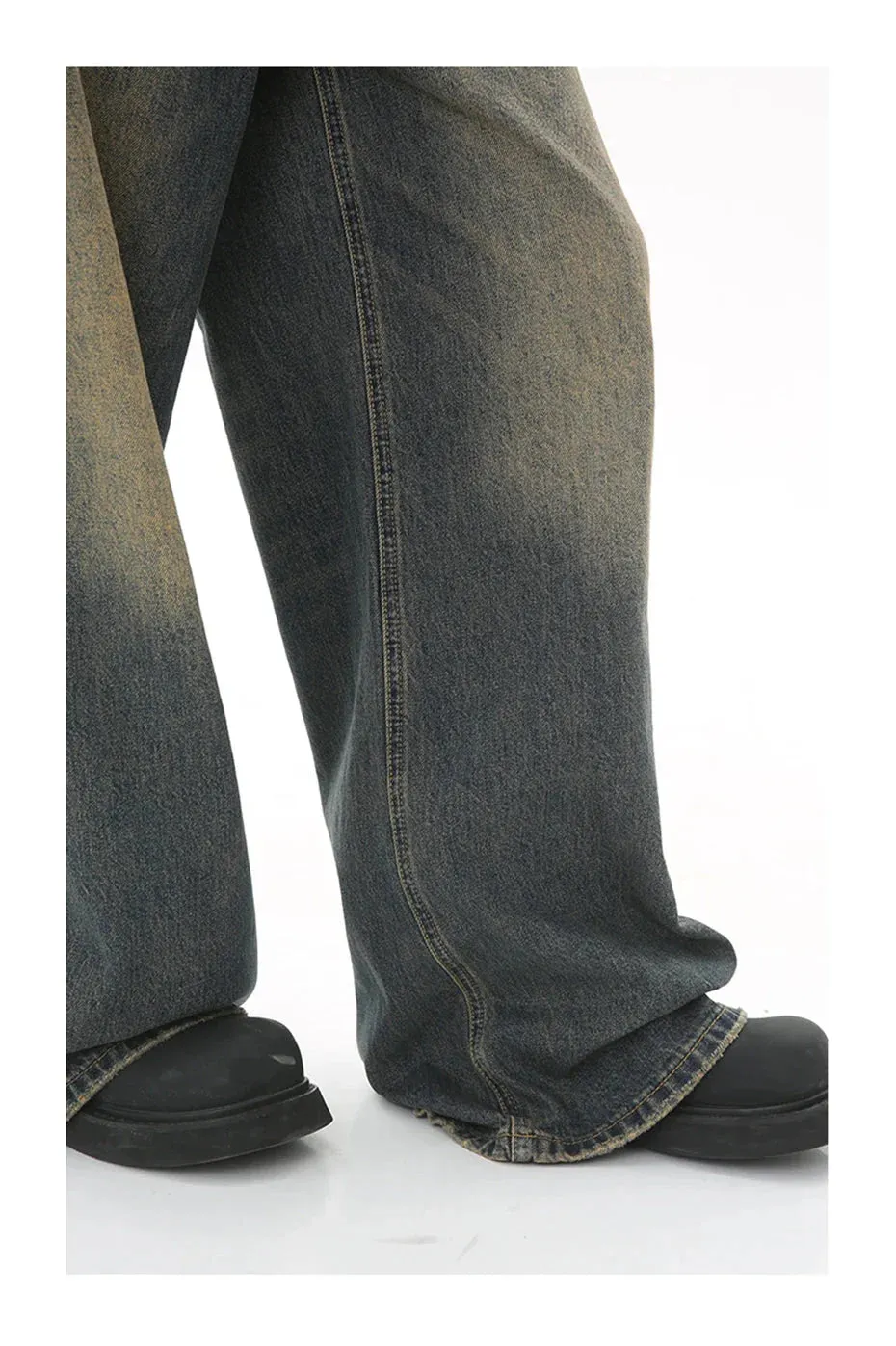90's Wash Baggy Jeans