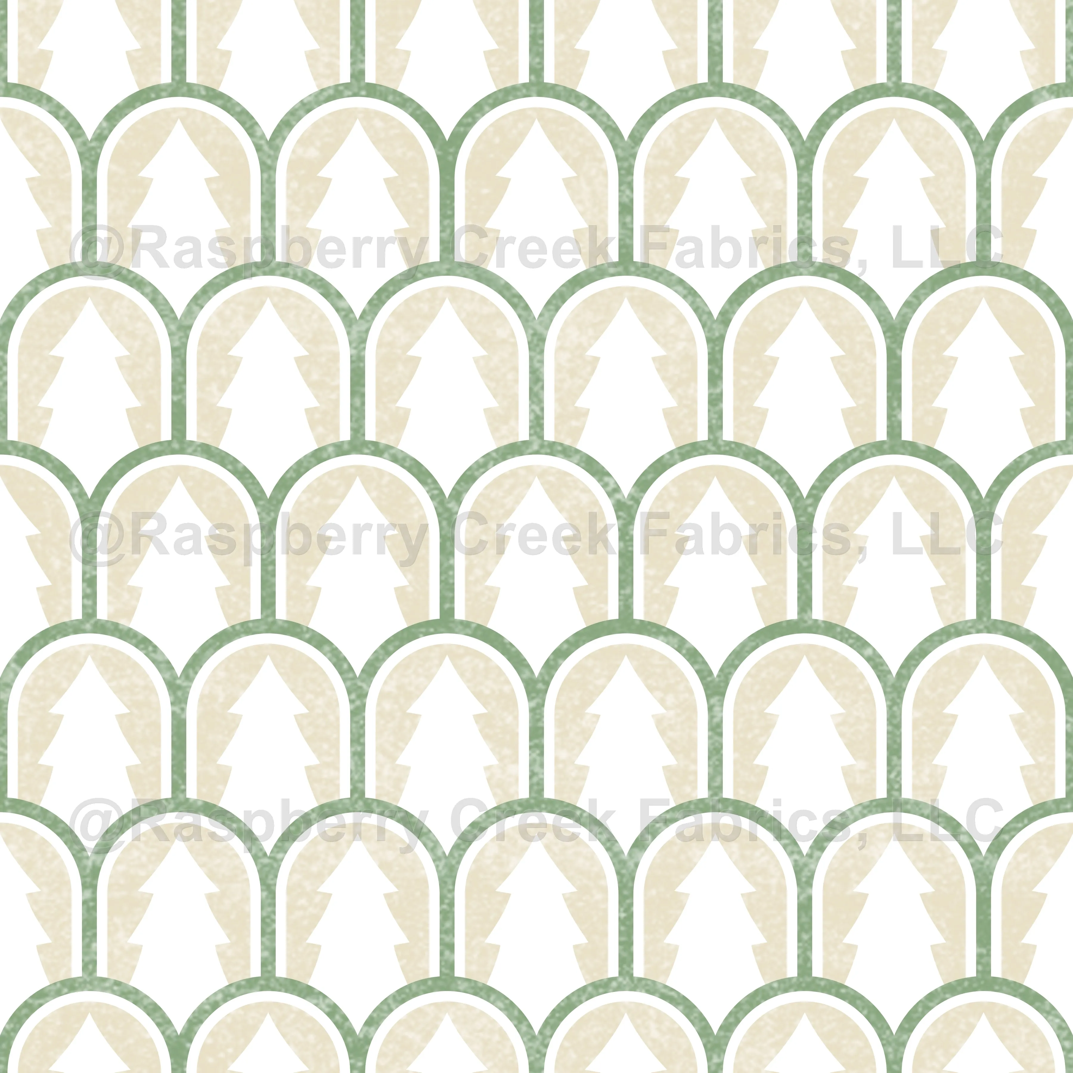 Art Deco Christmas Trees