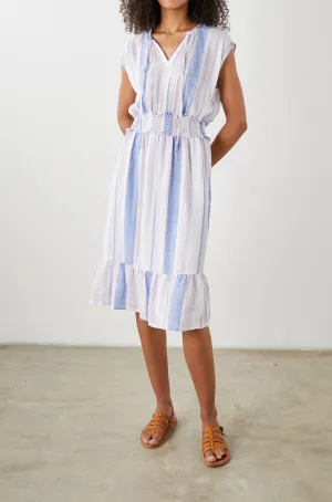 ASHLYN DRESS - MARINI STRIPE