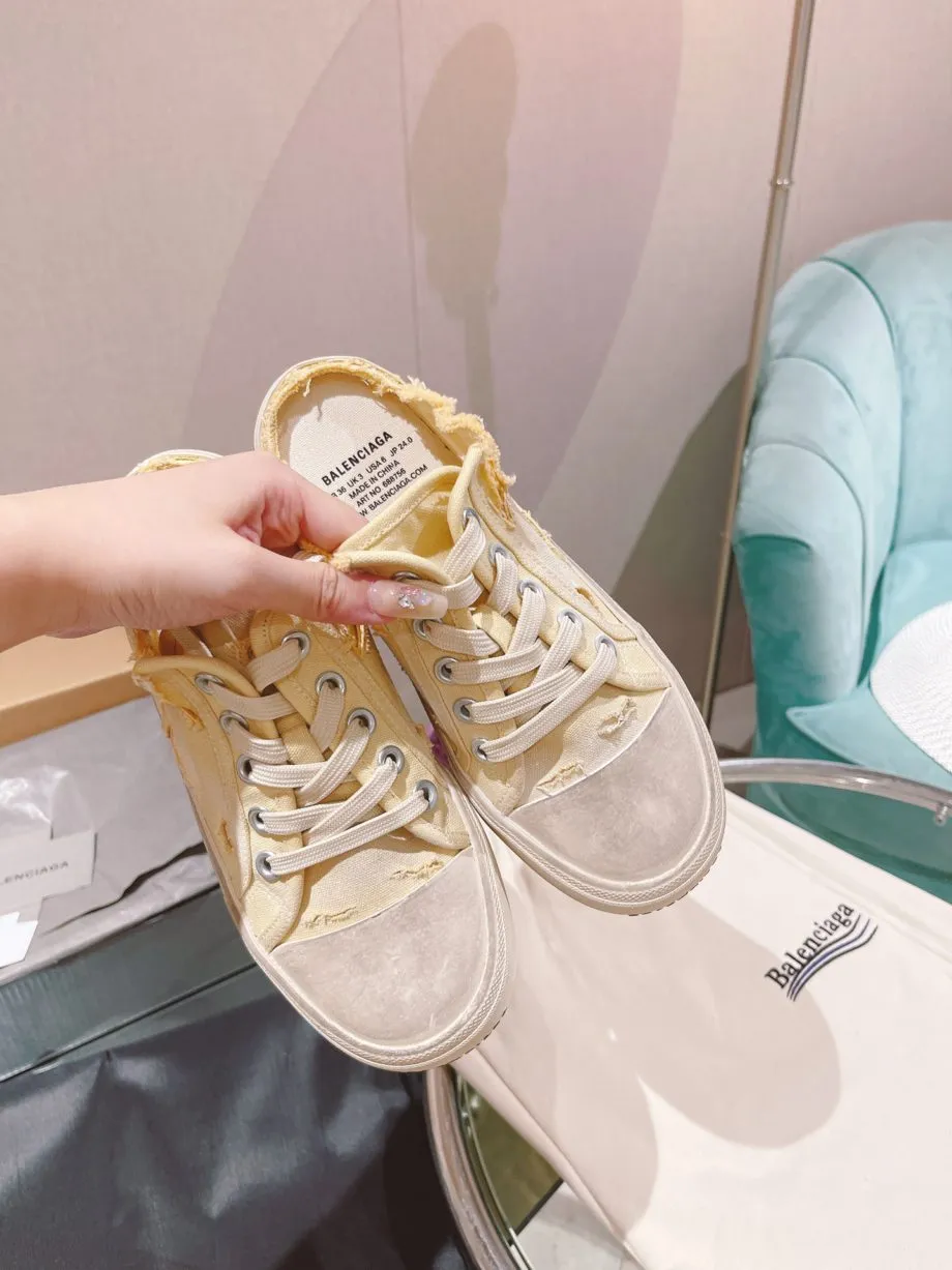 BA Paris Trainers Mule Cearm For Women
