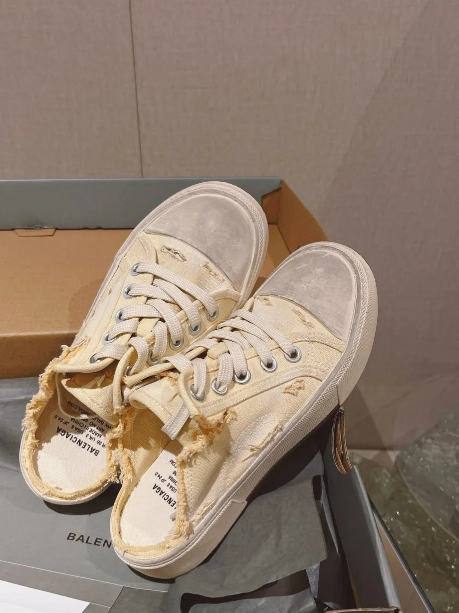 BA Paris Trainers Mule Cearm For Women