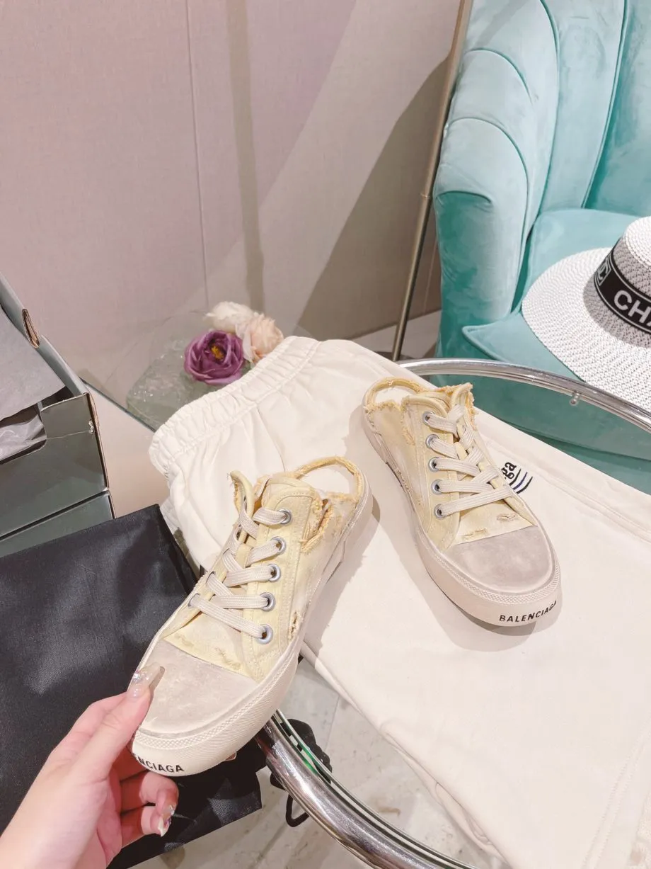 BA Paris Trainers Mule Cearm For Women