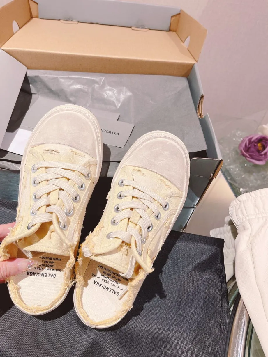 BA Paris Trainers Mule Cearm For Women