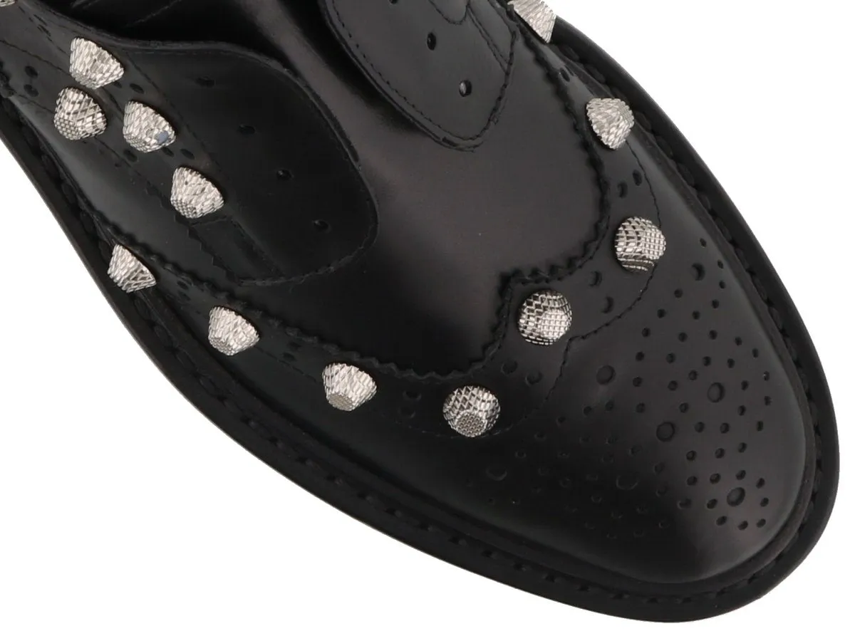 Balenciaga Studded Derby Shoes