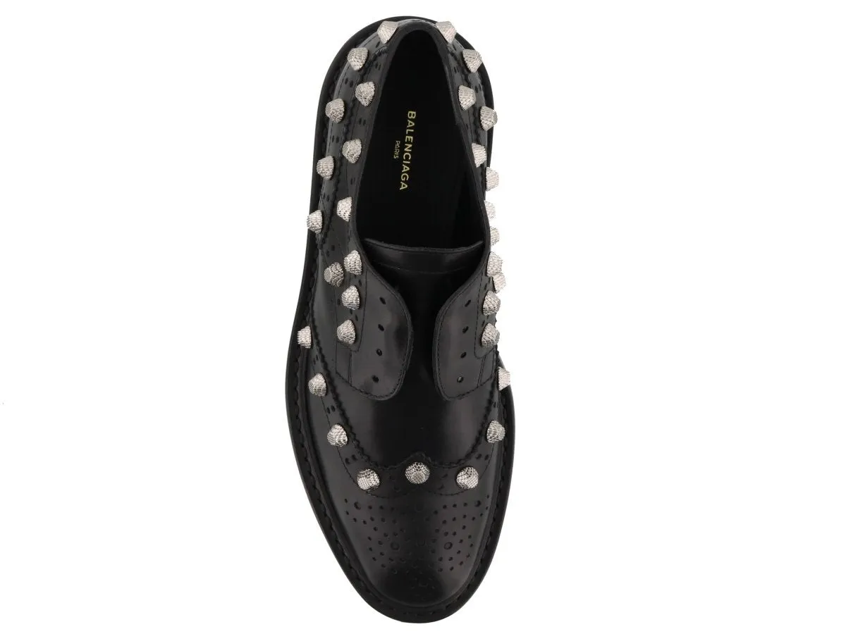 Balenciaga Studded Derby Shoes