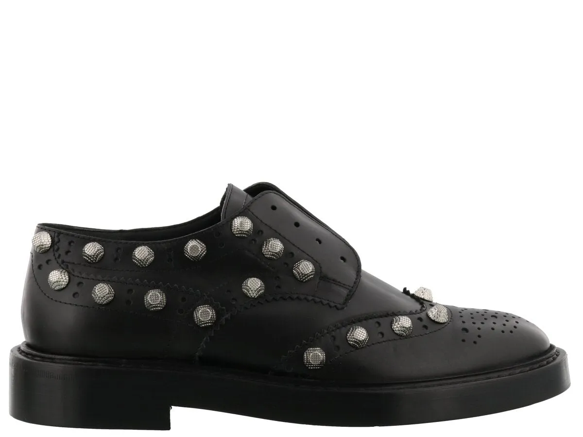Balenciaga Studded Derby Shoes
