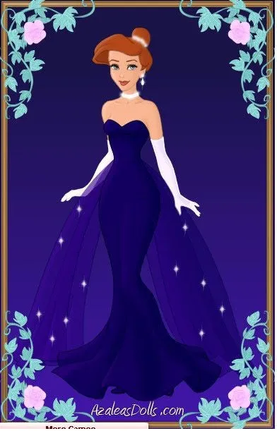 Blue Anastasia Dress Cosplay Costume