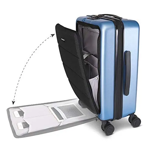 Boarding Luggage Universal Luggage Expandable Suitcase PC ABS with TSA Lock Spinner 20inches Carry-on Uprights Suitcase 360° Silent Spinner Multidirectional Wheels Airplane Flight And Check In