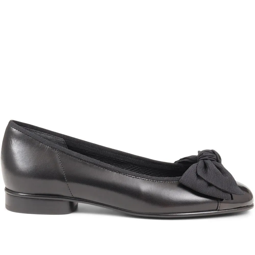 Bow-Detailed Ballet Pumps - GAB38500 / 324 167