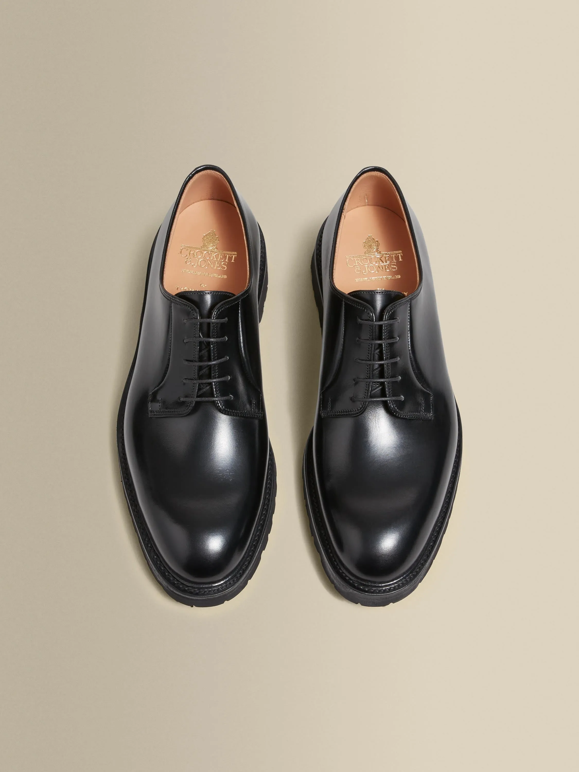 Calf Leather Derby Shoes