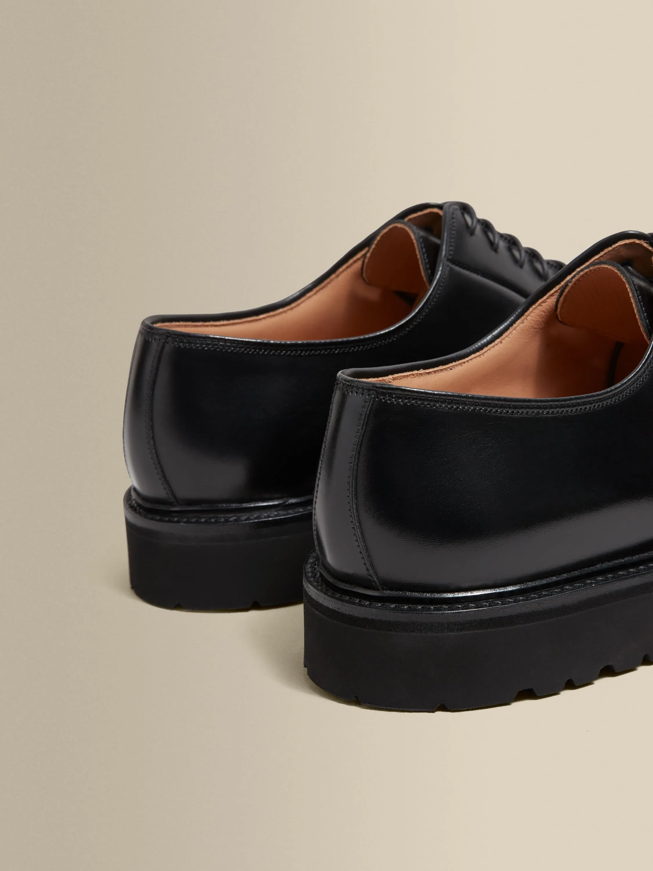 Calf Leather Derby Shoes