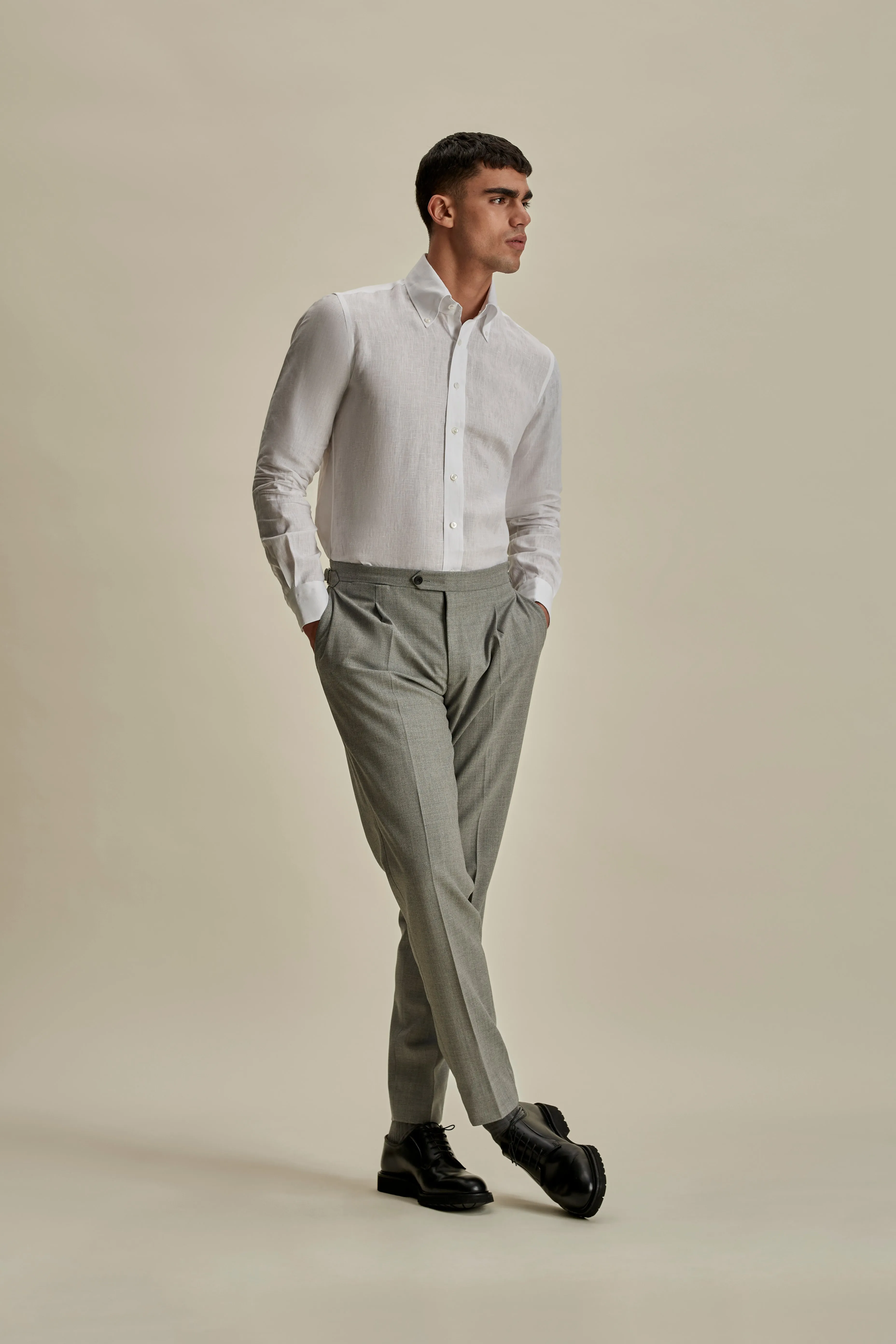 Calf Leather Derby Shoes