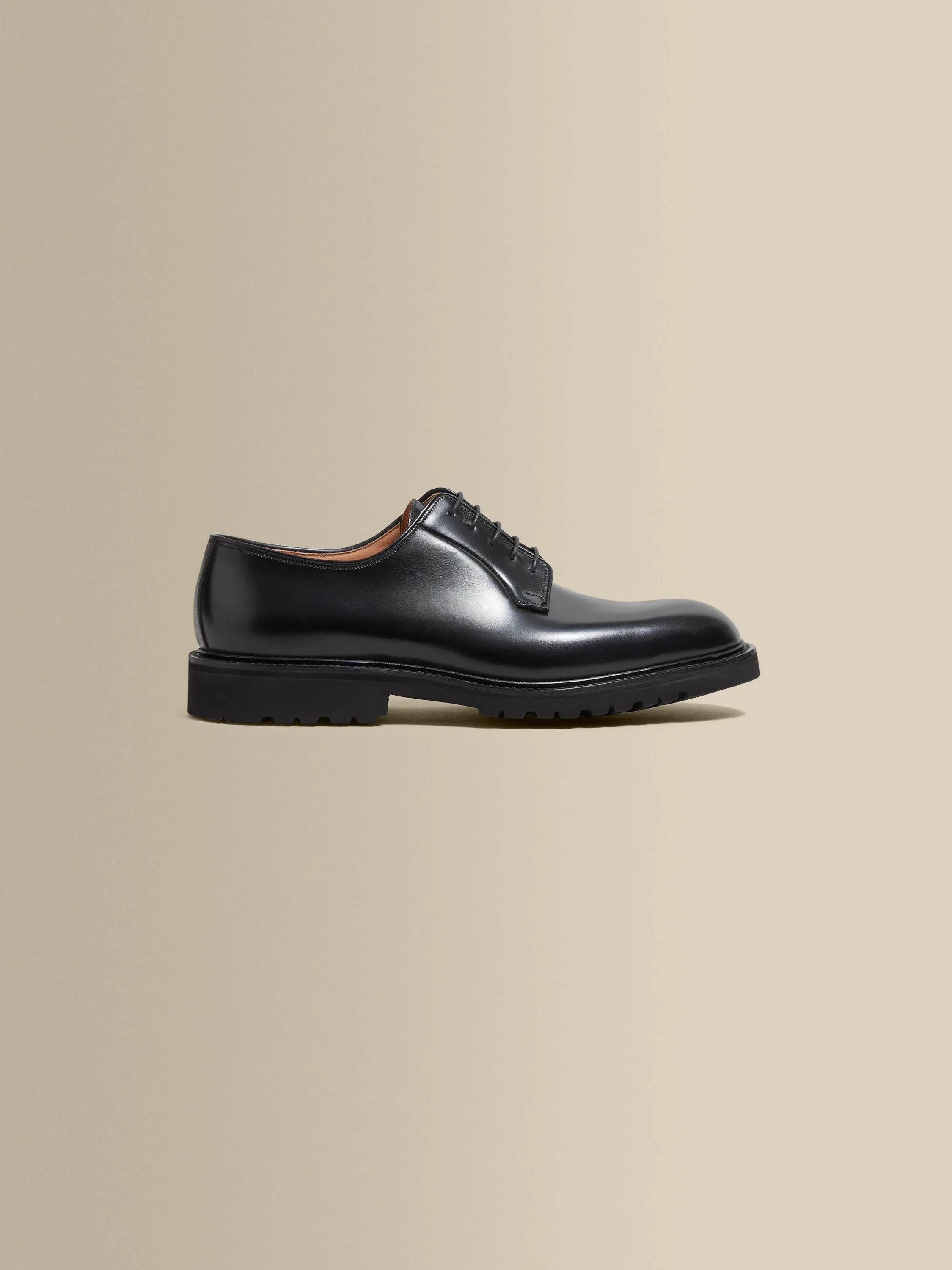 Calf Leather Derby Shoes