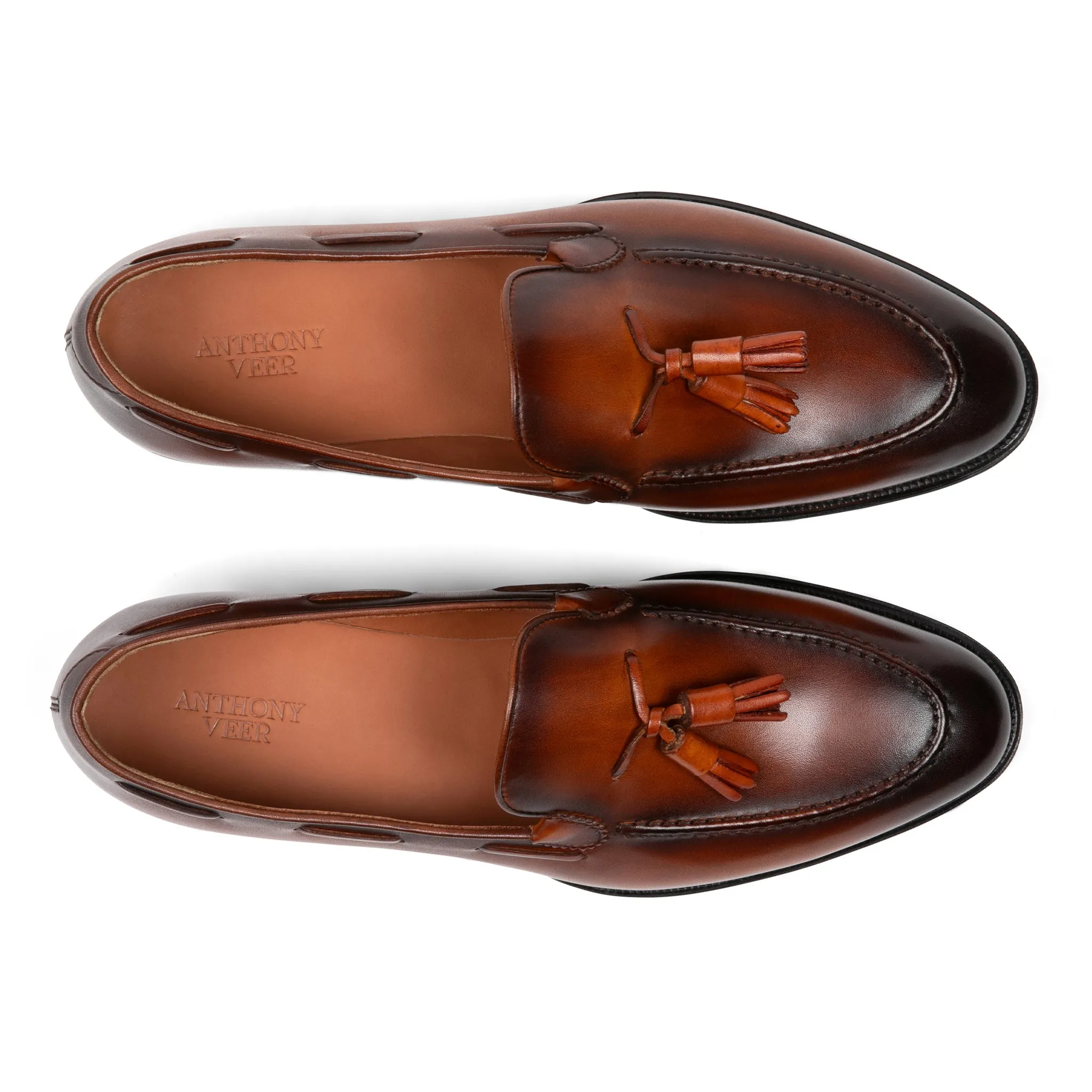 Camden Tassel Loafer // Amber Cognac Tan