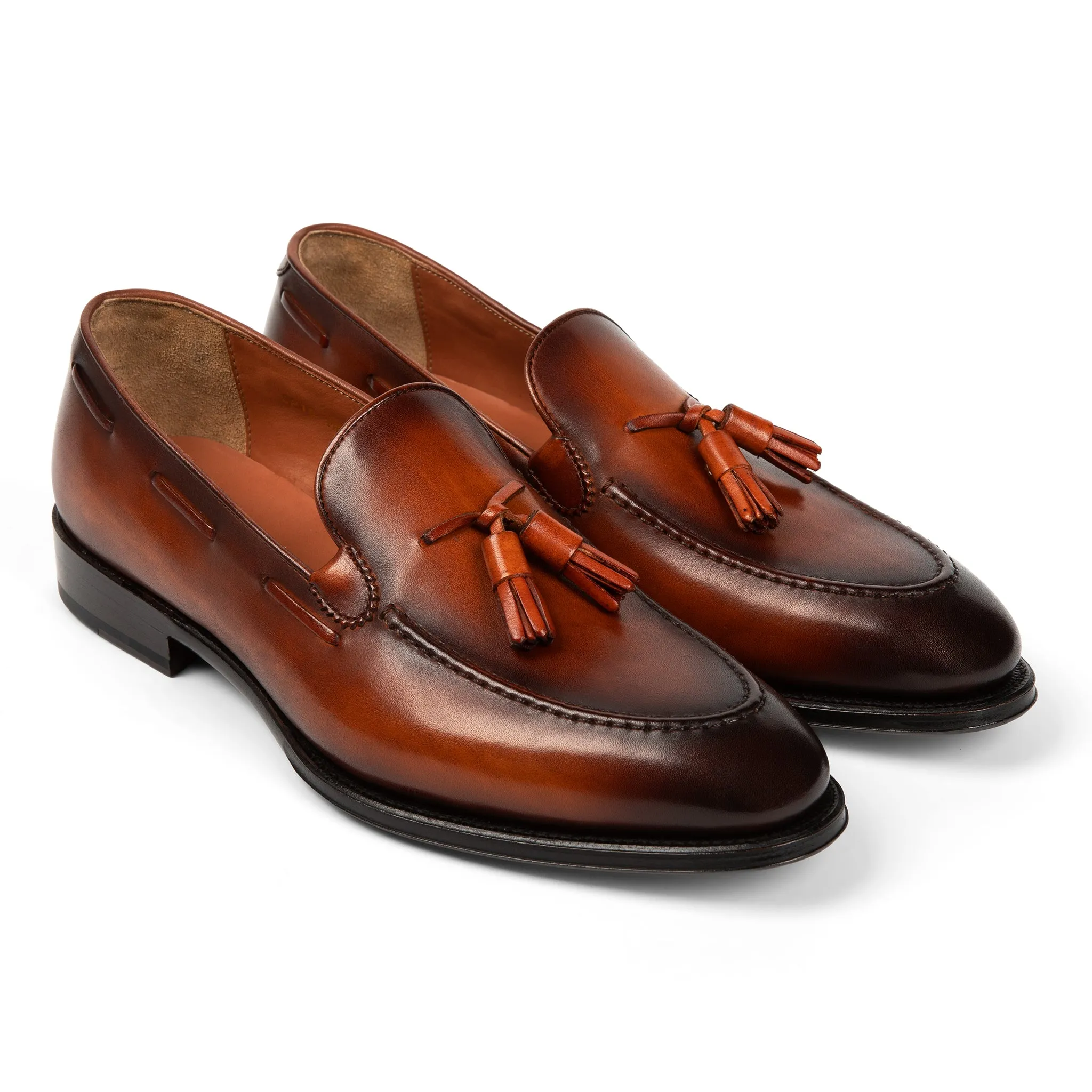 Camden Tassel Loafer // Amber Cognac Tan