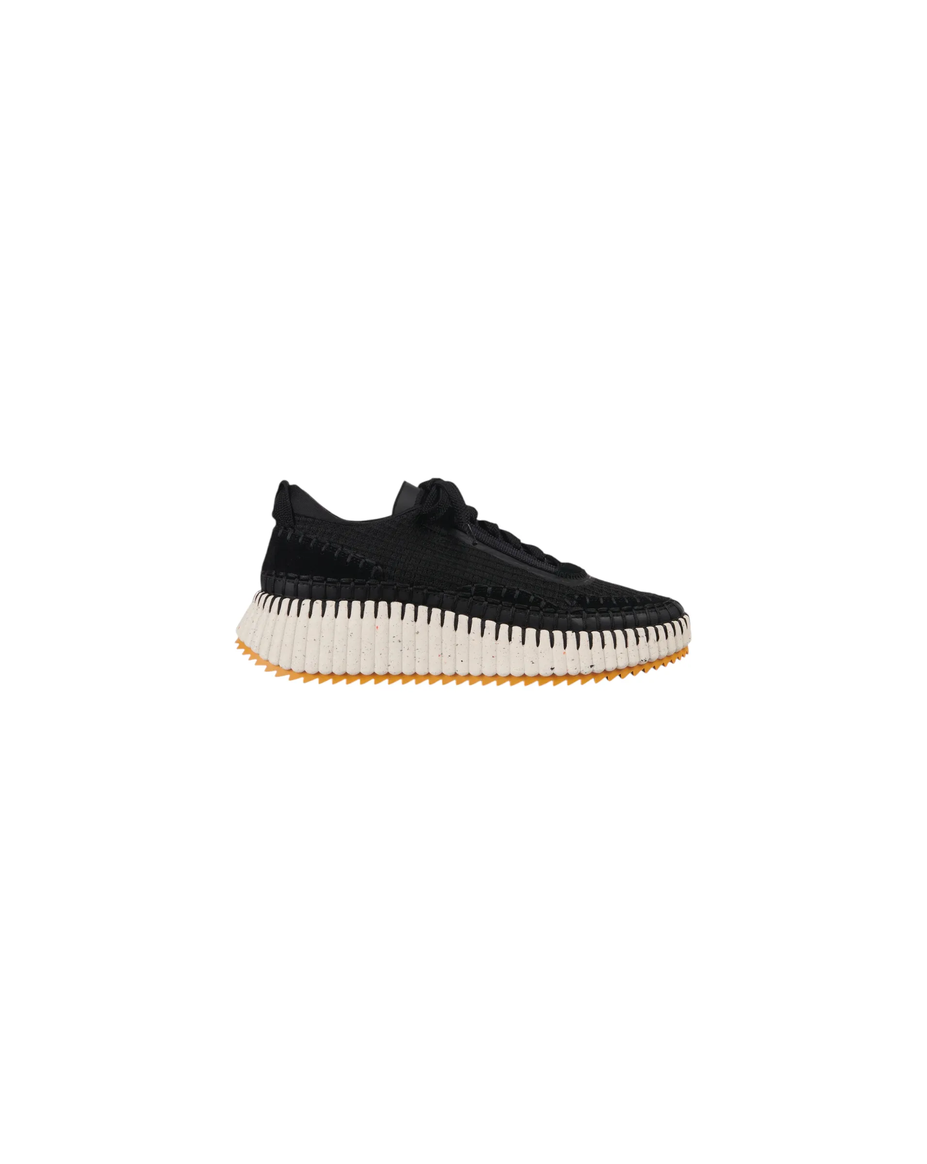 CHLOÉ NAMA MESH SNEAKER BLACK