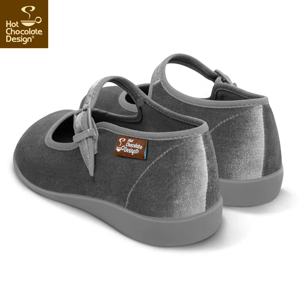 Chocolaticas® VELVET GIN Women's Mary Jane Flat
