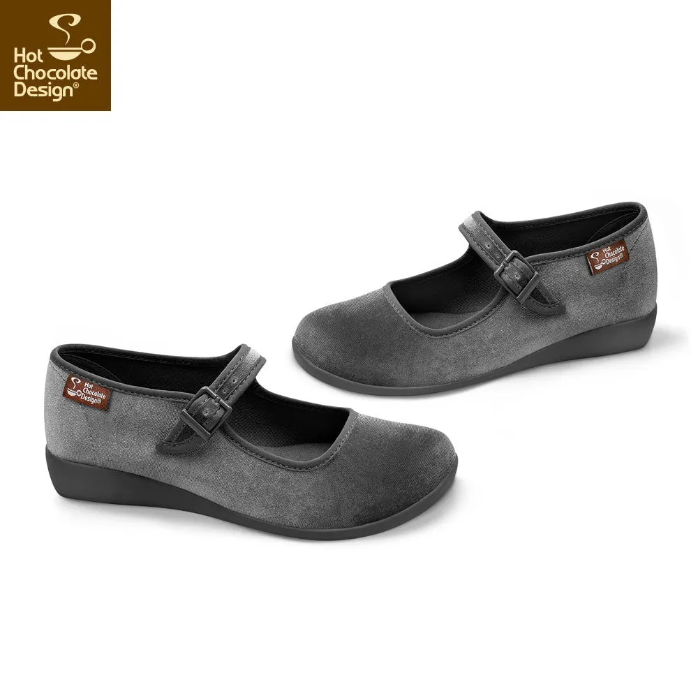 Chocolaticas® VELVET GIN Women's Mary Jane Flat