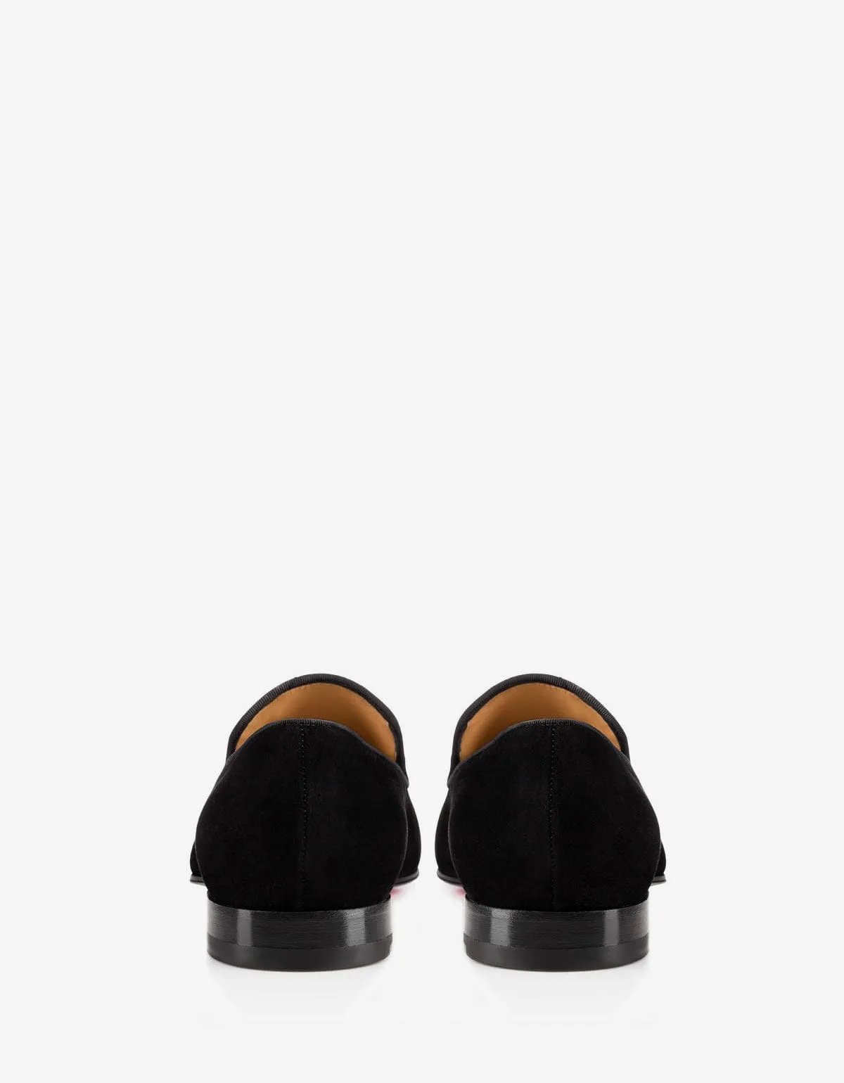 Christian Louboutin Dandelion Flat Black Loafers