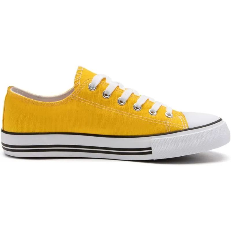 Classic Canvas Lace Up Shoes  For Men