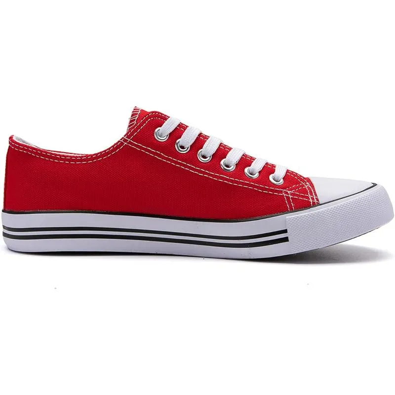 Classic Canvas Lace Up Shoes  For Men