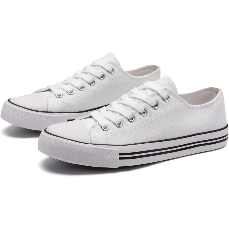 Classic Canvas Lace Up Shoes  For Men