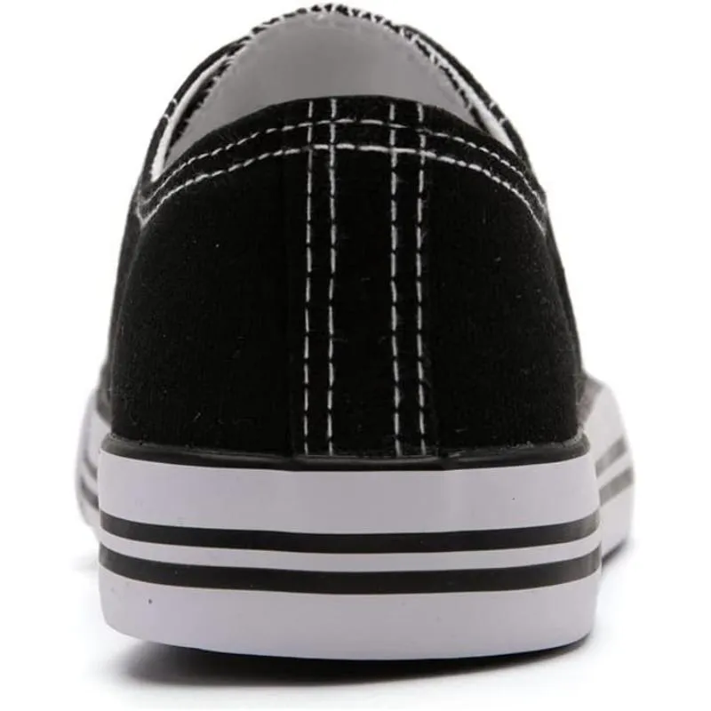 Classic Canvas Lace Up Sneakers For Women