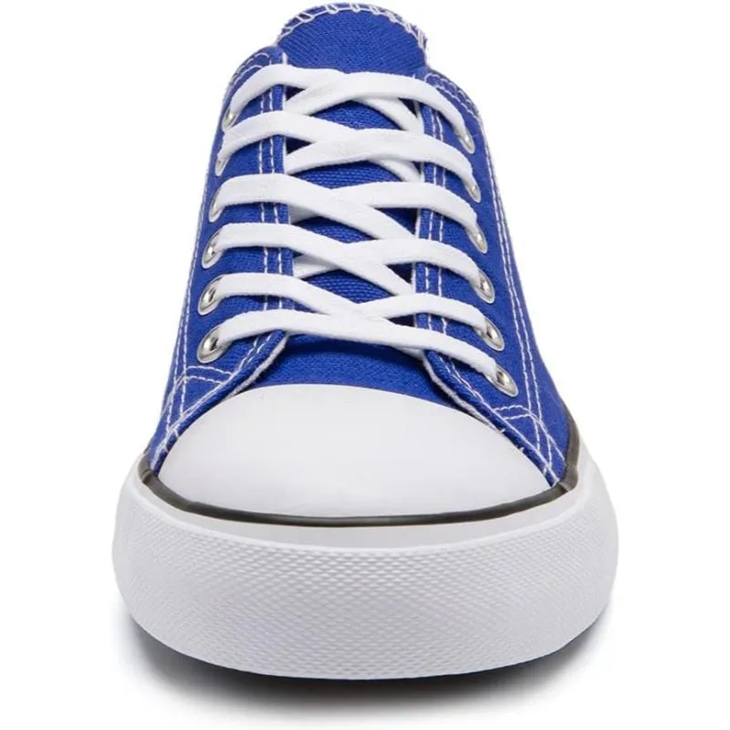 Classic Canvas Lace Up Sneakers For Women