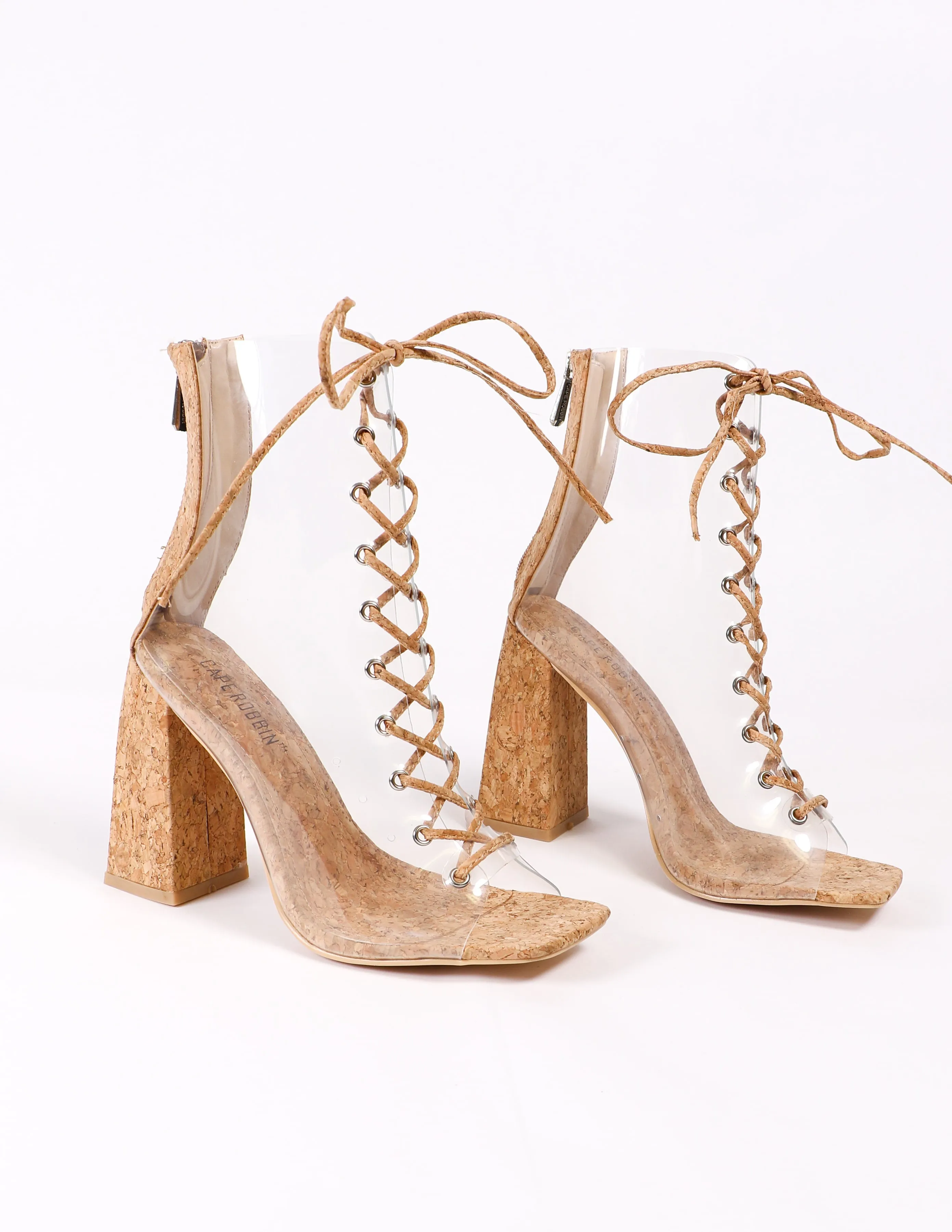 CLEARLY STYLISH BOOTIE - Cork