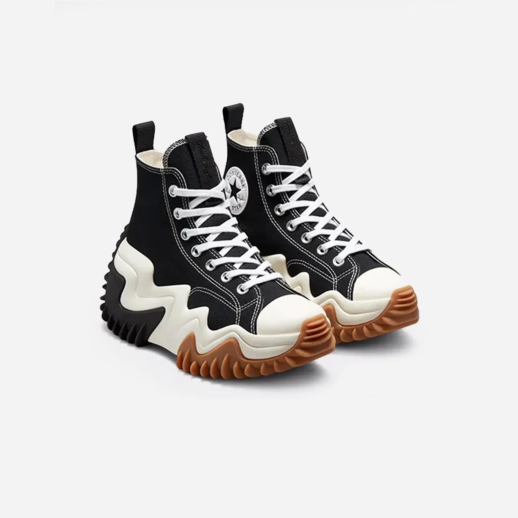 Converse Run Star Motion Black White Gum
