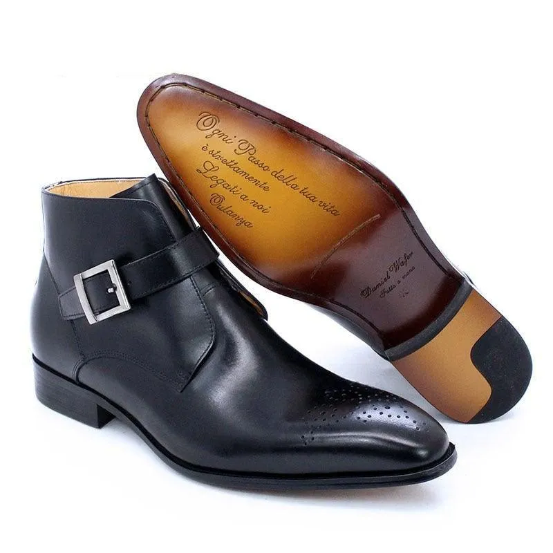 DW Men's Genuine Leather Ankle Boot
