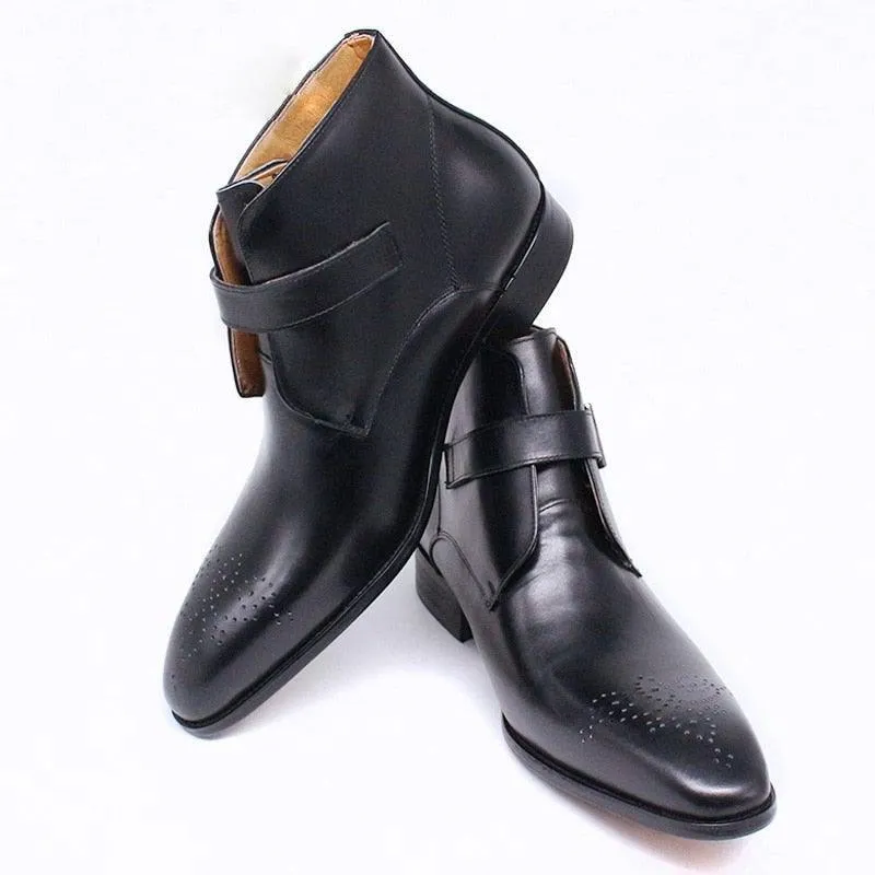 DW Men's Genuine Leather Ankle Boot