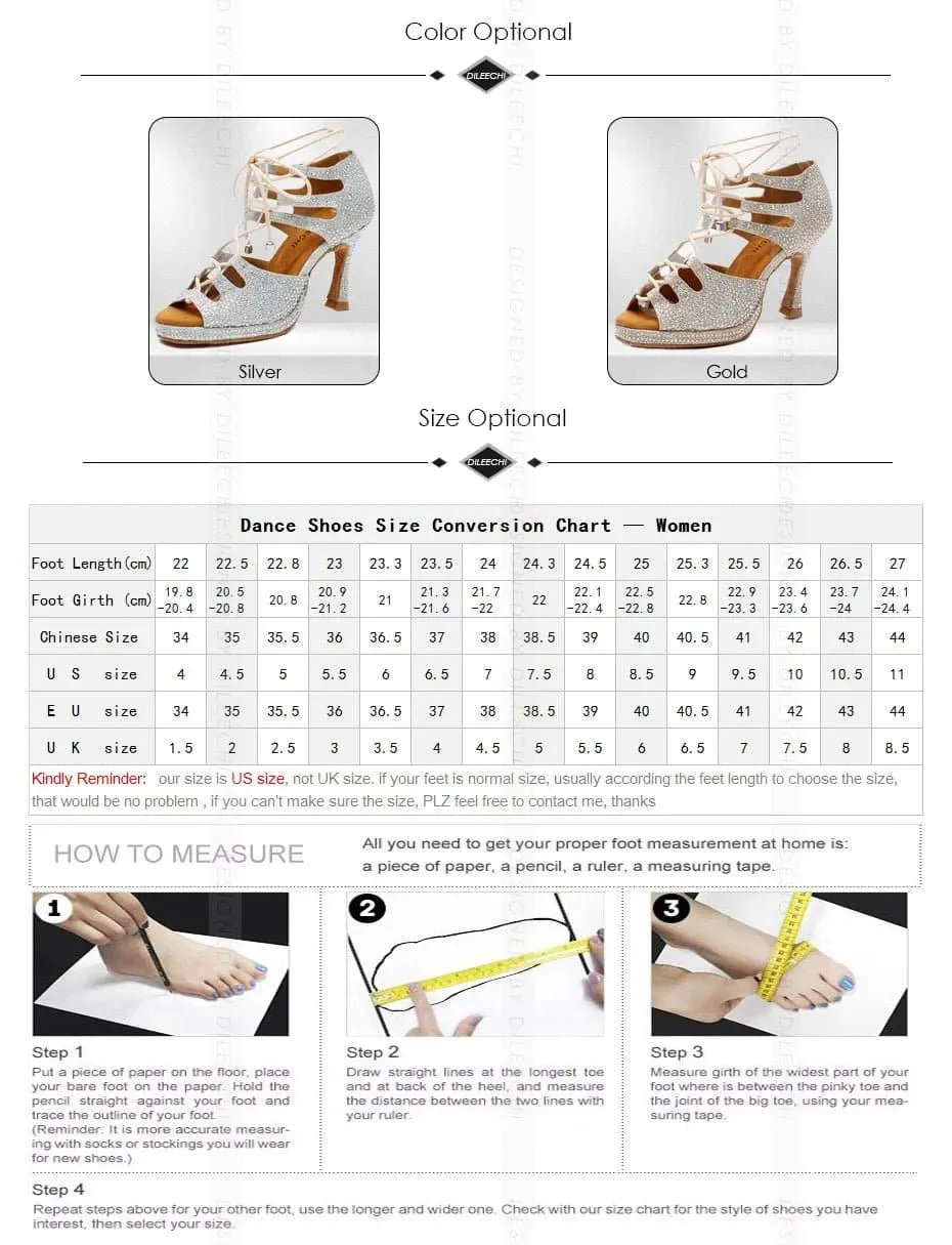 Glitter Dance Shoes