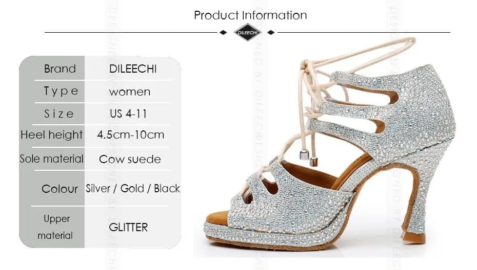 Glitter Dance Shoes