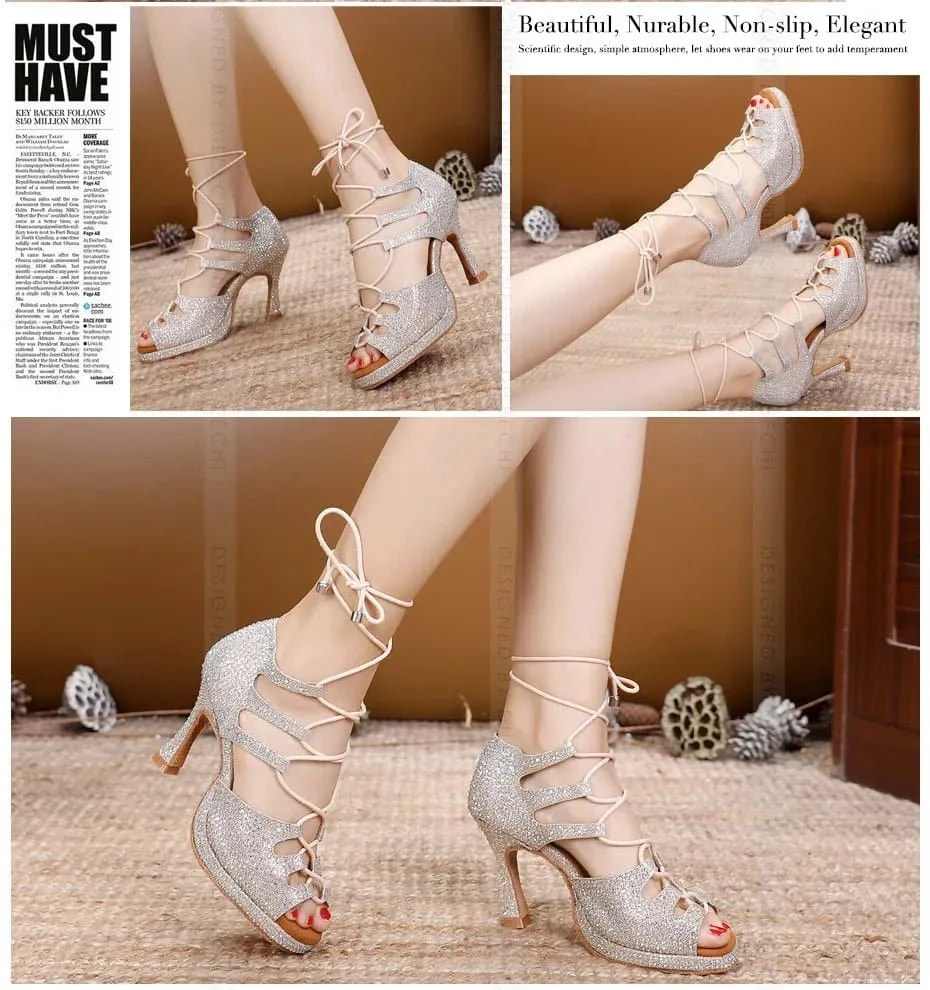Glitter Dance Shoes