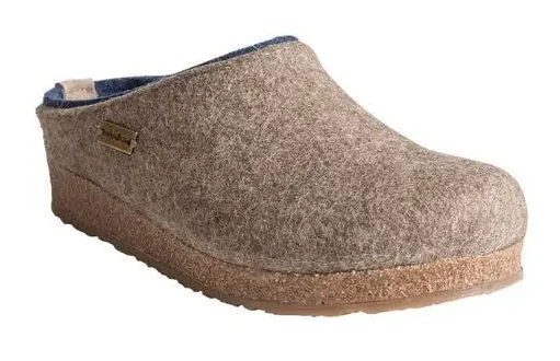 Haflinger Unisex Grizzly Kris Boiled Wool Clog