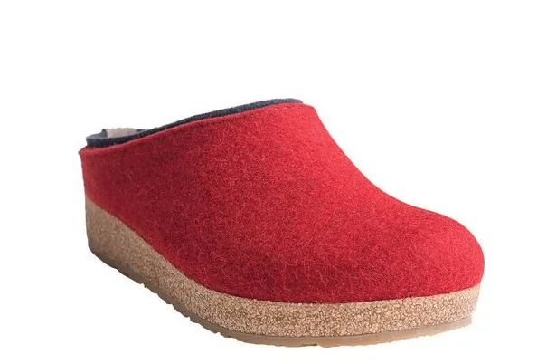 Haflinger Unisex Grizzly Kris Boiled Wool Clog