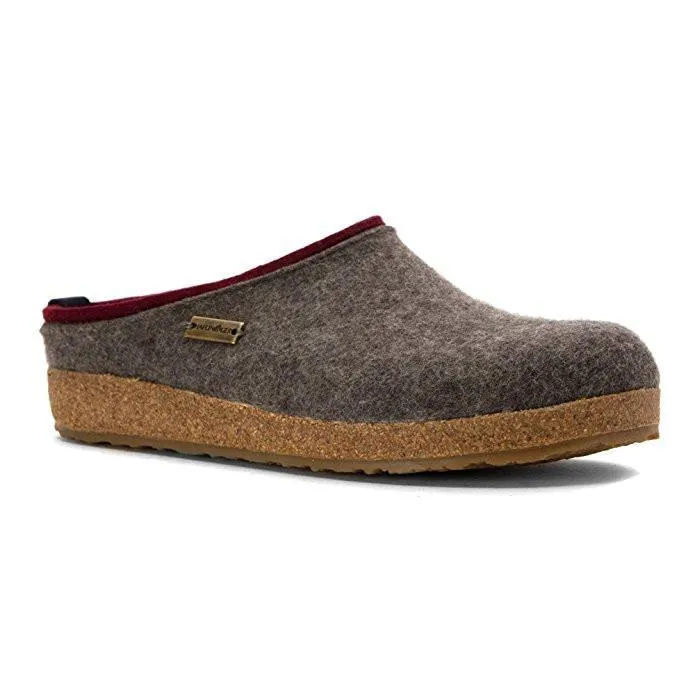 Haflinger Unisex Grizzly Kris Boiled Wool Clog