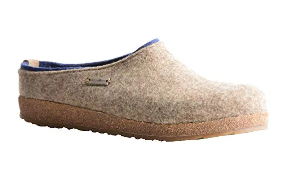 Haflinger Unisex Grizzly Kris Boiled Wool Clog