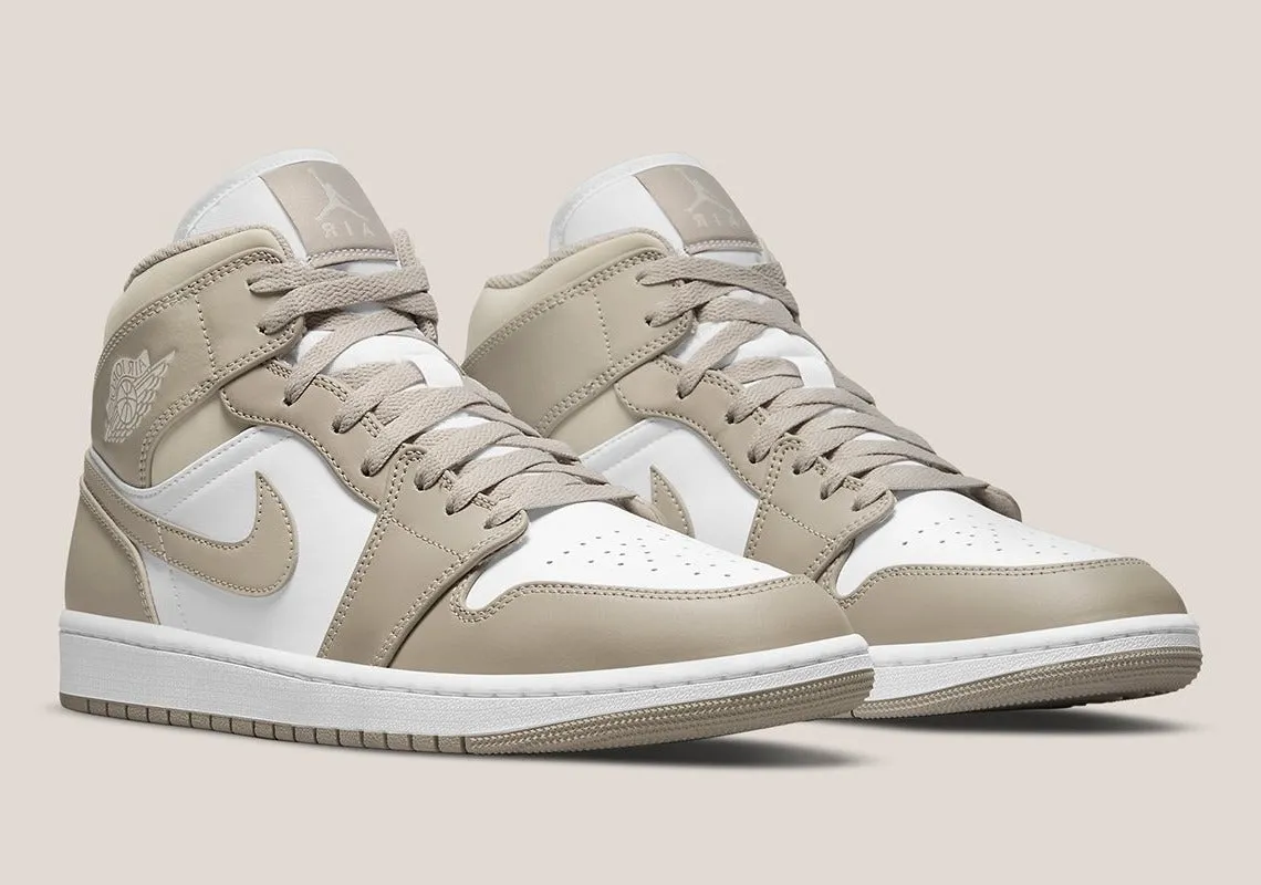 Jordan 1 Mid Linen