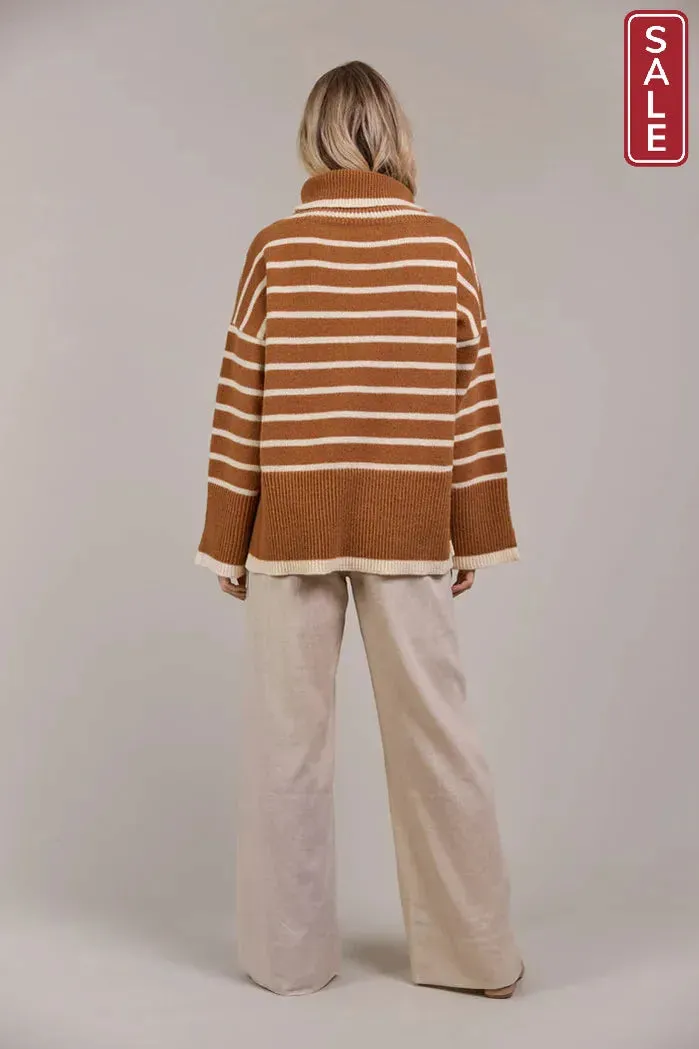 Katana Roll Neck Knit Hazel