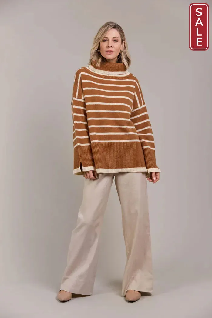 Katana Roll Neck Knit Hazel