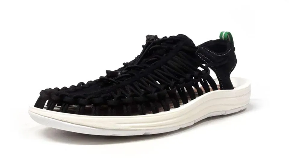 KEEN UNEEK "mita sneakers"　BLK/WHT/GRN