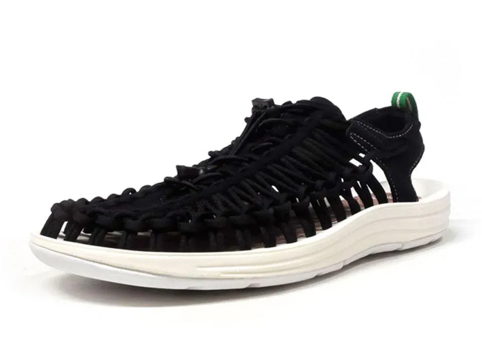 KEEN UNEEK "mita sneakers"　BLK/WHT/GRN