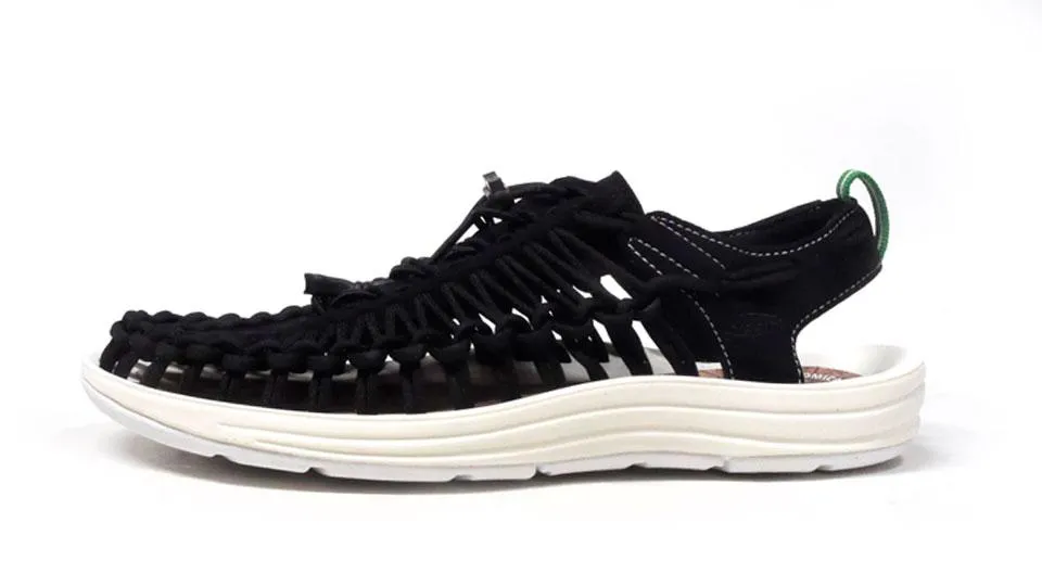 KEEN UNEEK "mita sneakers"　BLK/WHT/GRN