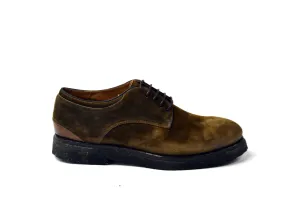 LAST PAIR 41-SUEDE NATURAL CREPE DERBY