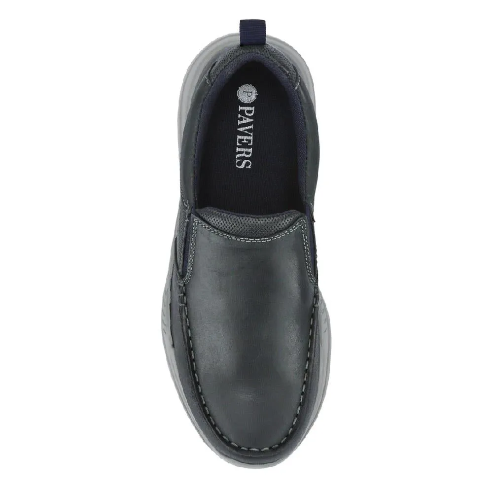 Leather Laceless Slip-On Shoes - AATRA41009 / 326 949